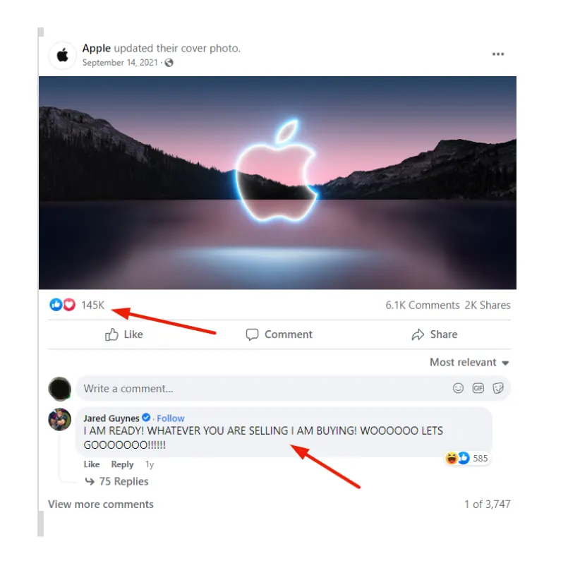 Apple Engaged Audience